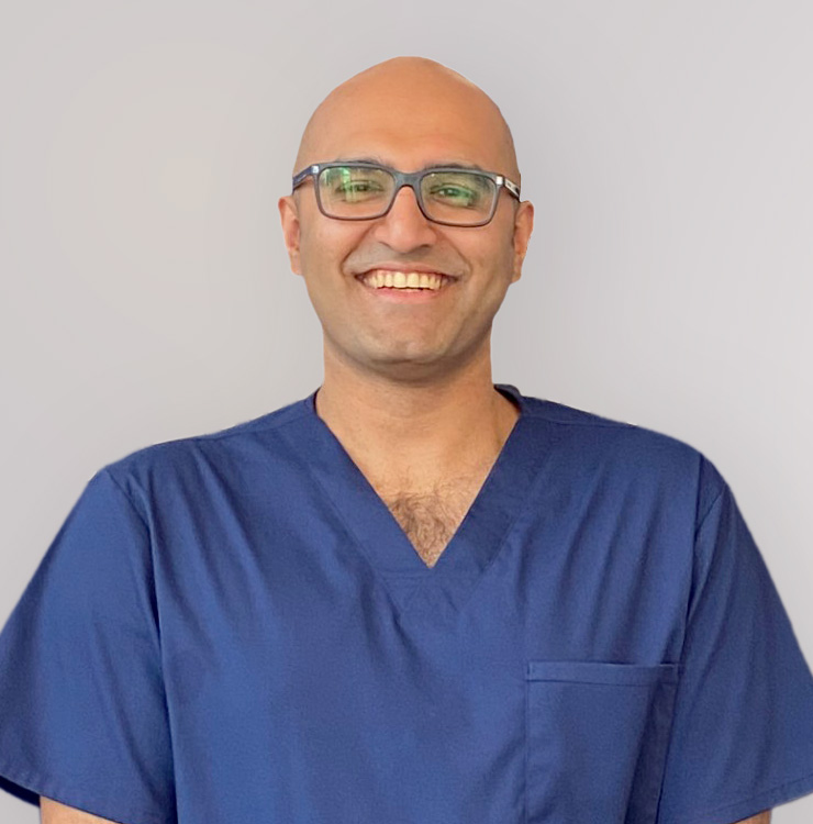 Headshot of Dentist Dr Arnold Chauhan